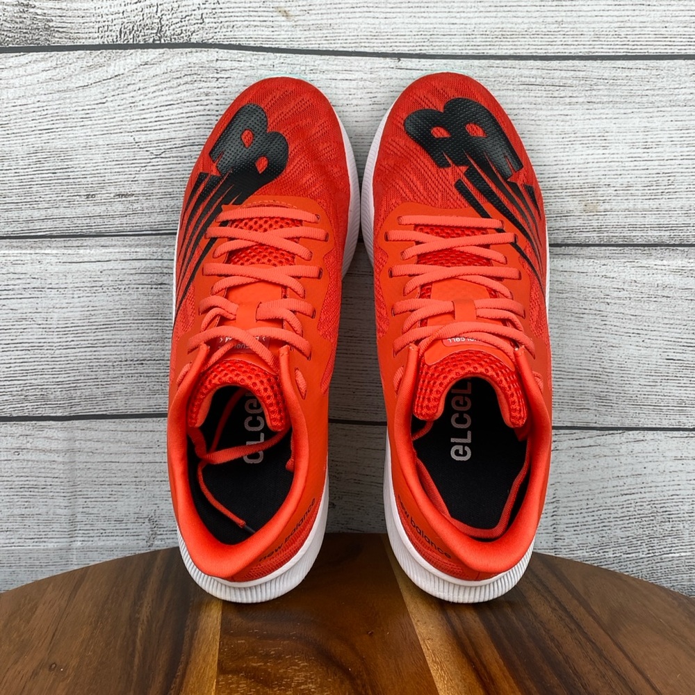 New Balance Men's Red and Black Athletic Running Shoes - Picture 10 of 12